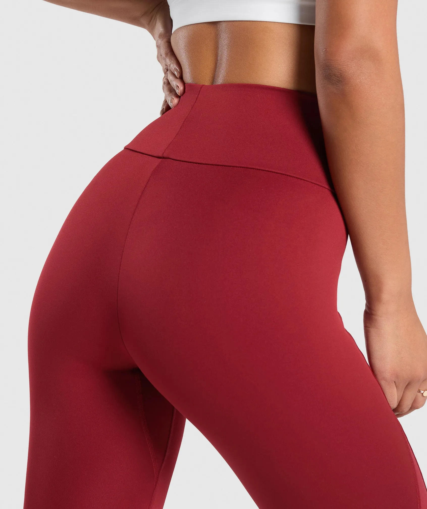 Gymshark Everyday Mesh Leggings - Reps Red